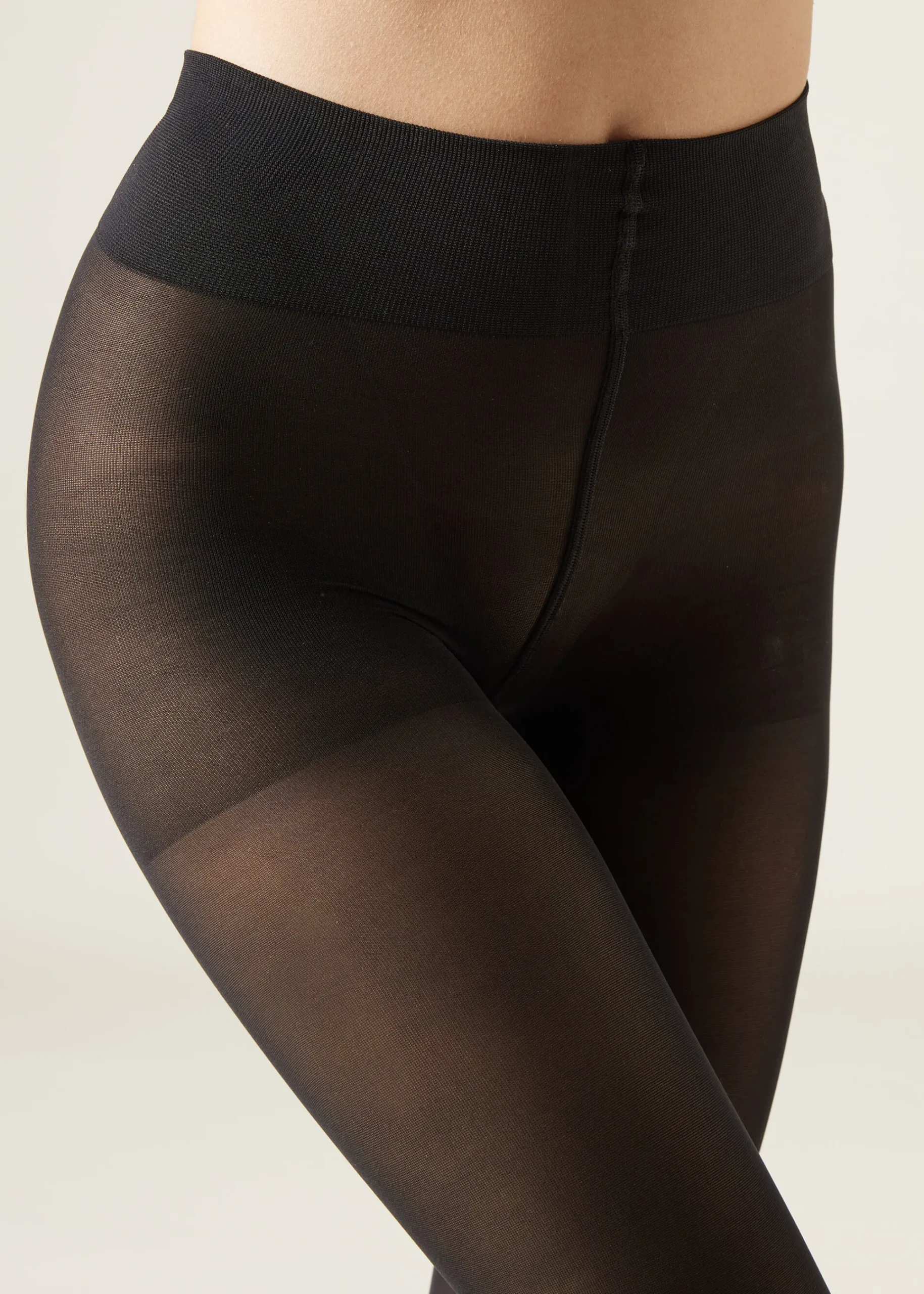 Sheer Tights^Calzedonia 40 Denier Action Tights Strong 019 - Black