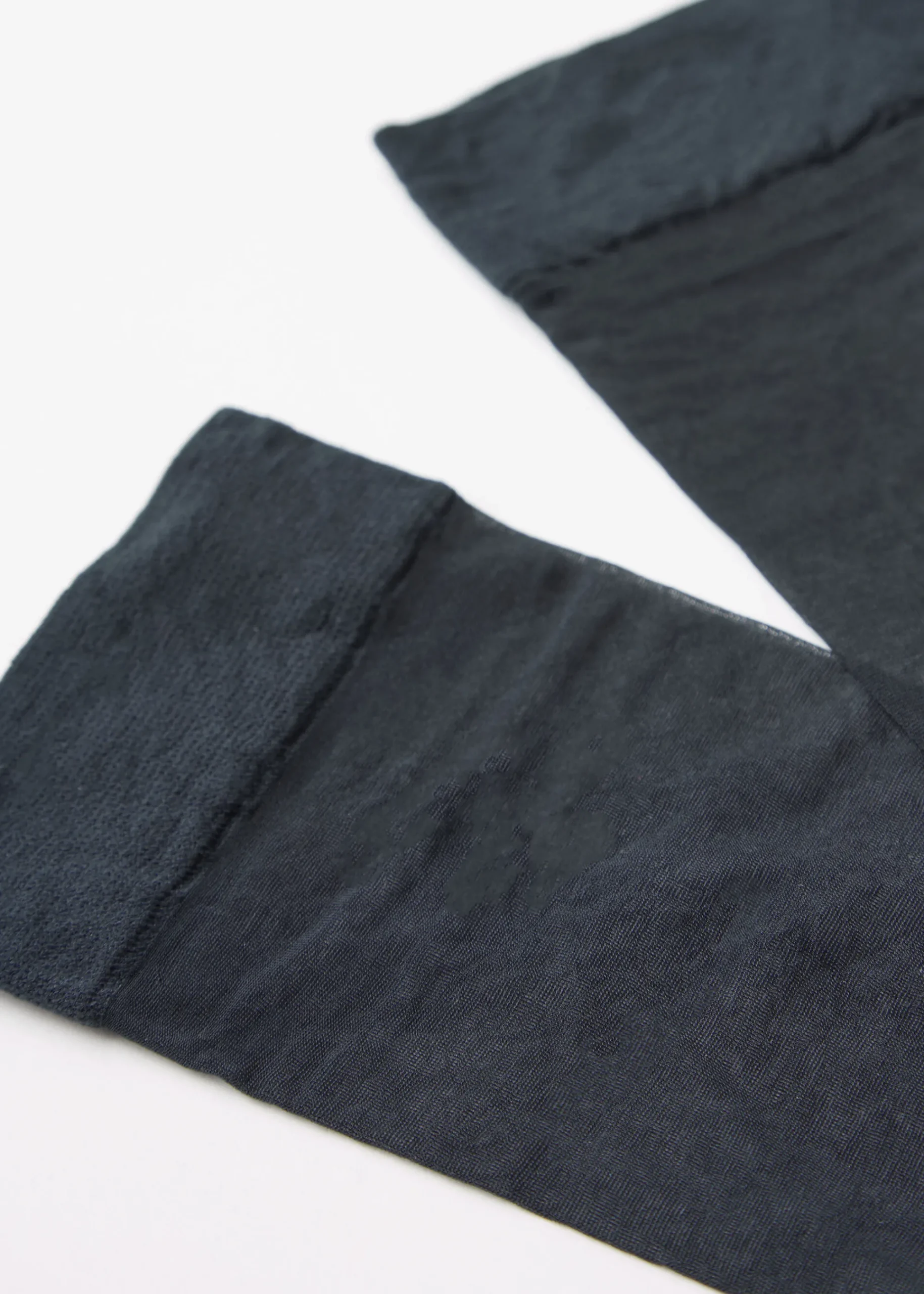 Sheer Socks^Calzedonia 20 Denier Comfort Cuff Knee-Highs 016 - Blue