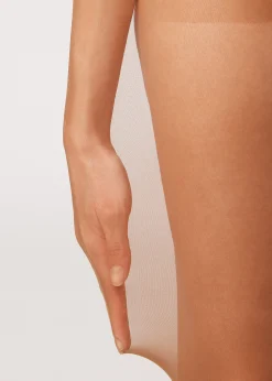 Sheer Tights^Calzedonia 20 Denier Essential Invisible Tights 1287 - Nude 8 - Tropical