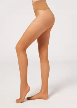 Sheer Tights^Calzedonia 20 Denier Essential Invisible Tights 315 - Nude 7 - Bronze
