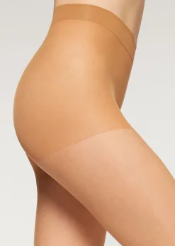 Sheer Tights^Calzedonia 20 Denier Essential Matt Tights 582 - Nude 6 - Elisir/Caramel