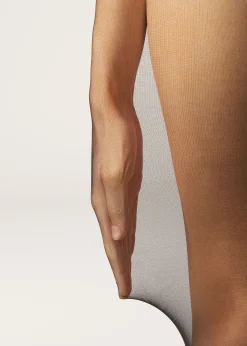 Sheer Tights^Calzedonia 20 Denier Seamless Totally Invisible Sheer Tights 019 - Black