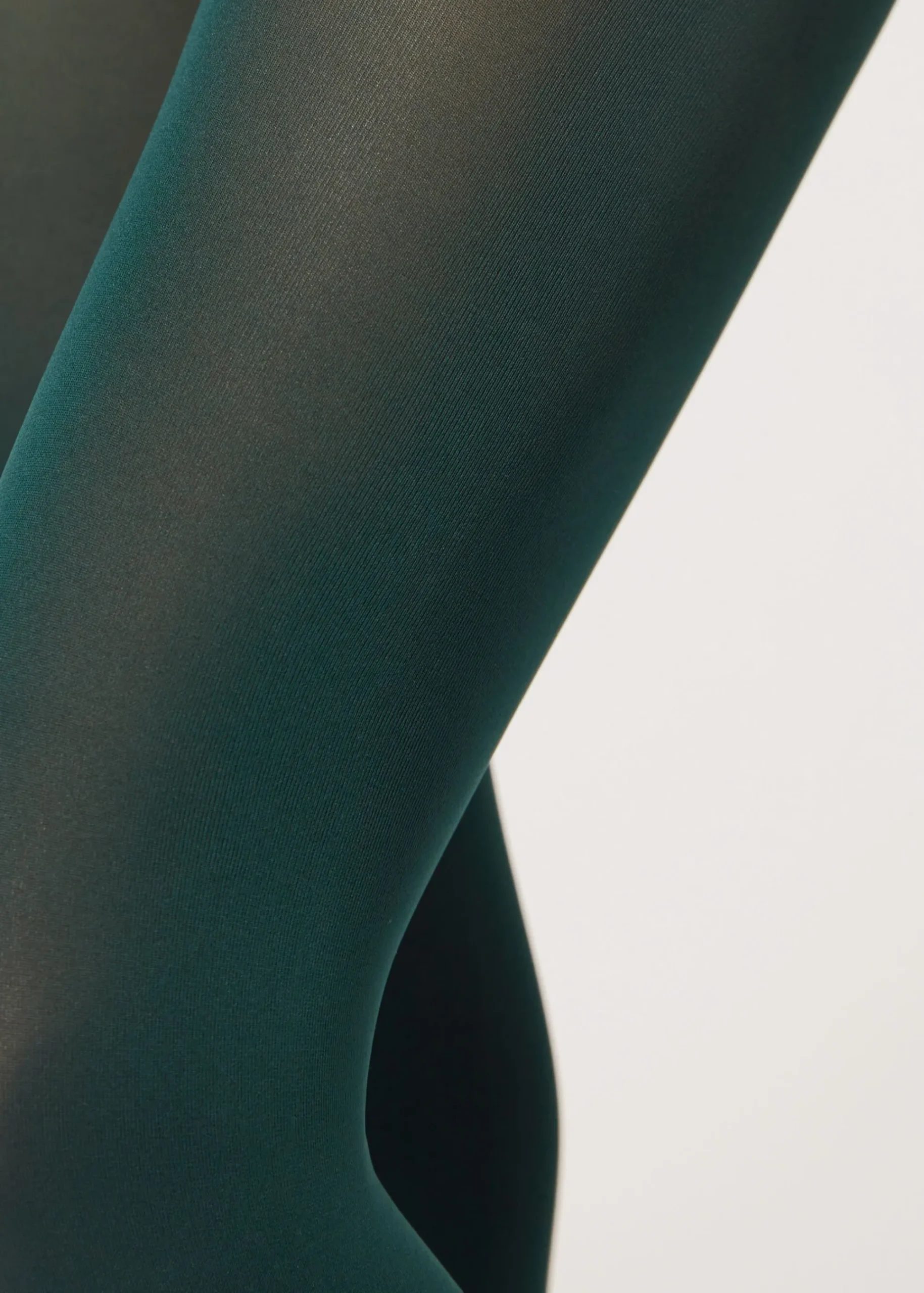 Opaque Tights^Calzedonia 50 Denier Total Comfort Soft Touch Tights 3654 - Green