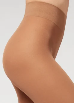 Opaque Tights^Calzedonia 50 Denier Total Comfort Soft Touch Tights 009 - Nude 6 - Elisir/Caramel