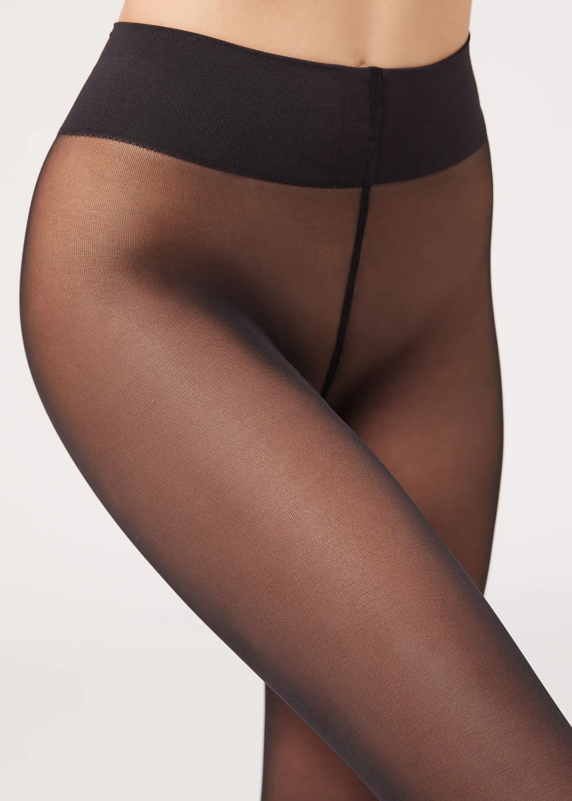 Opaque Tights^Calzedonia 30 Denier Total Comfort Soft Touch Tights 019 - Black