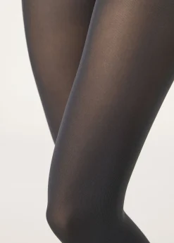 Patterned Tights^Calzedonia 50 Denier Total Comfort Soft Touch Tights 004 - Grey