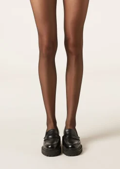 Sheer Tights^Calzedonia 15 Denier Total Shaper Sheer Tights 019 - Black