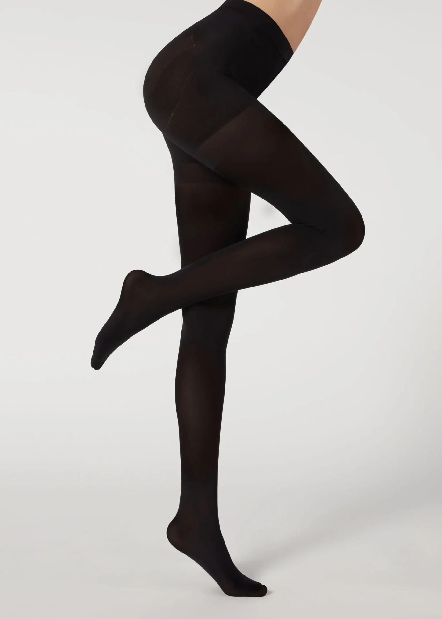 Opaque Tights^Calzedonia 50 Denier Total Shaper Tights 019 - Black