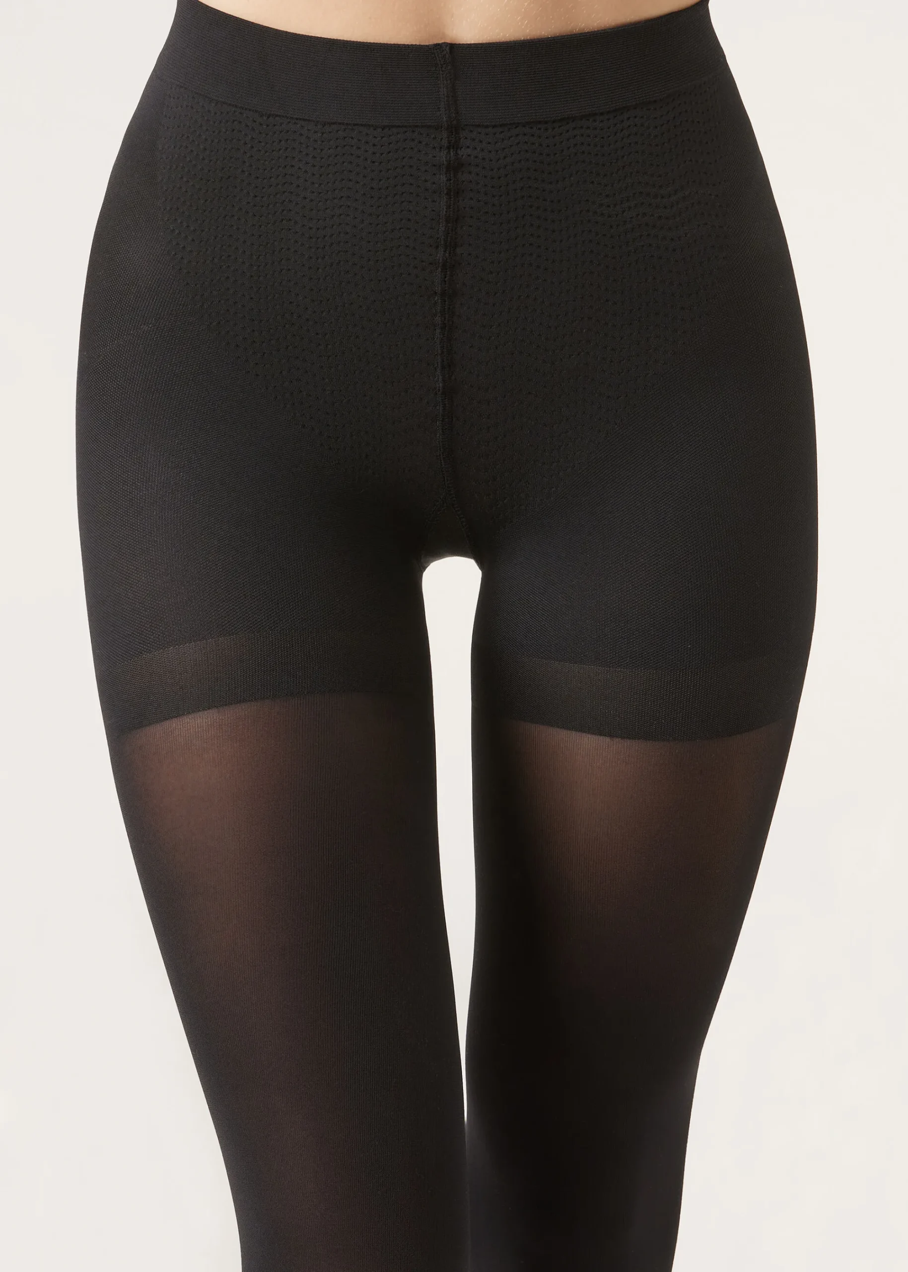 Opaque Tights^Calzedonia 50 Denier Total Shaper Tights 019 - Black