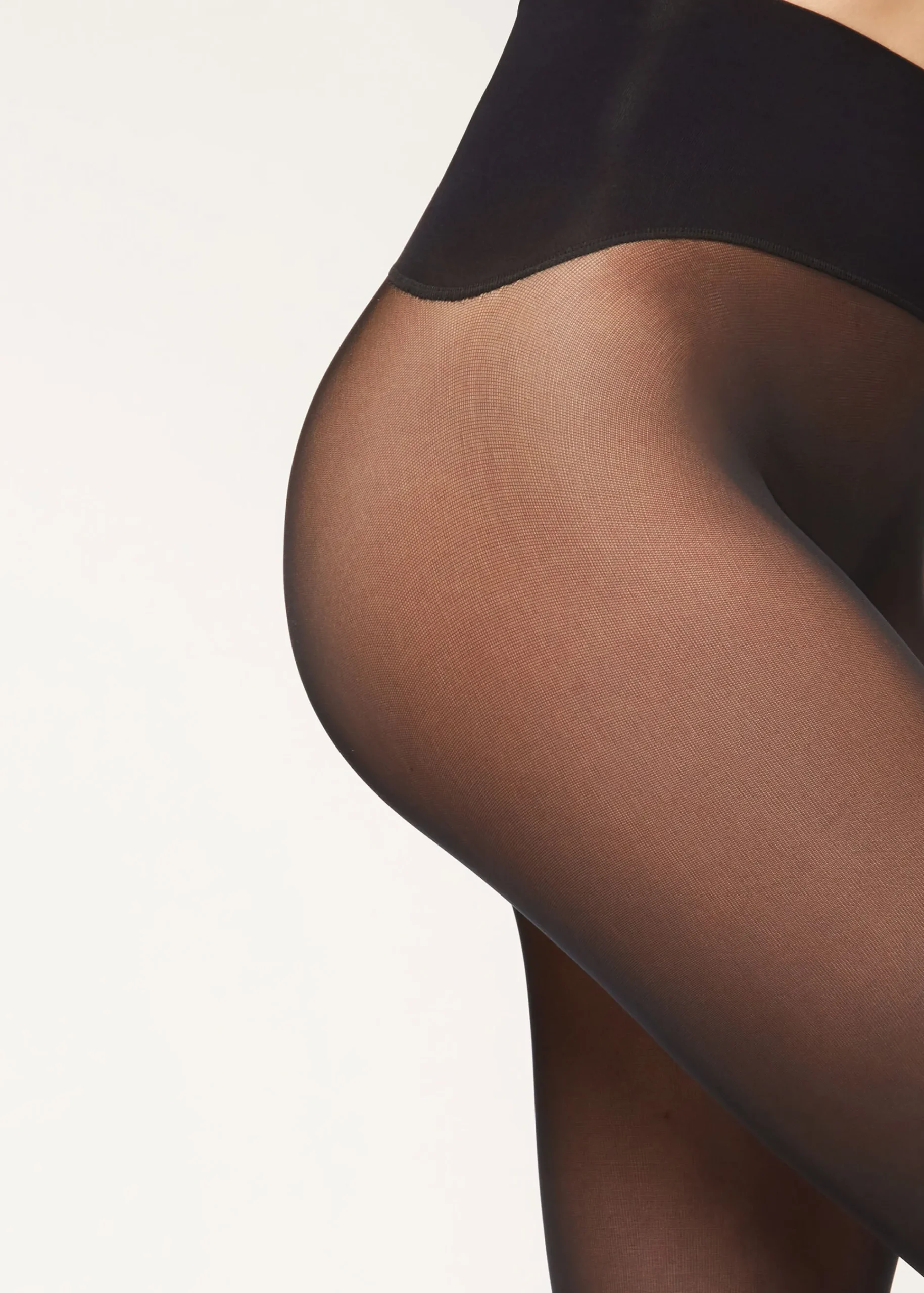 Opaque Tights^Calzedonia 30 Denier Totally Invisible Tights 016 - Blue