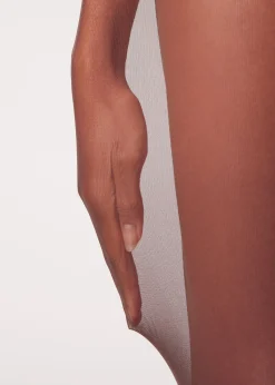 Opaque Tights^Calzedonia 30 Denier Totally Invisible Tights 848 - Dark Brown