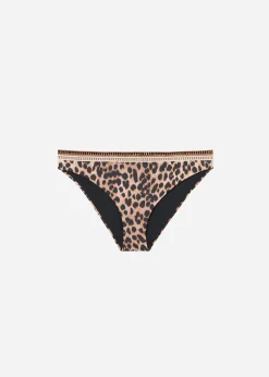 Bikini^Calzedonia Animal Print Bikini Bottoms Bilbao 686C - Animal Print