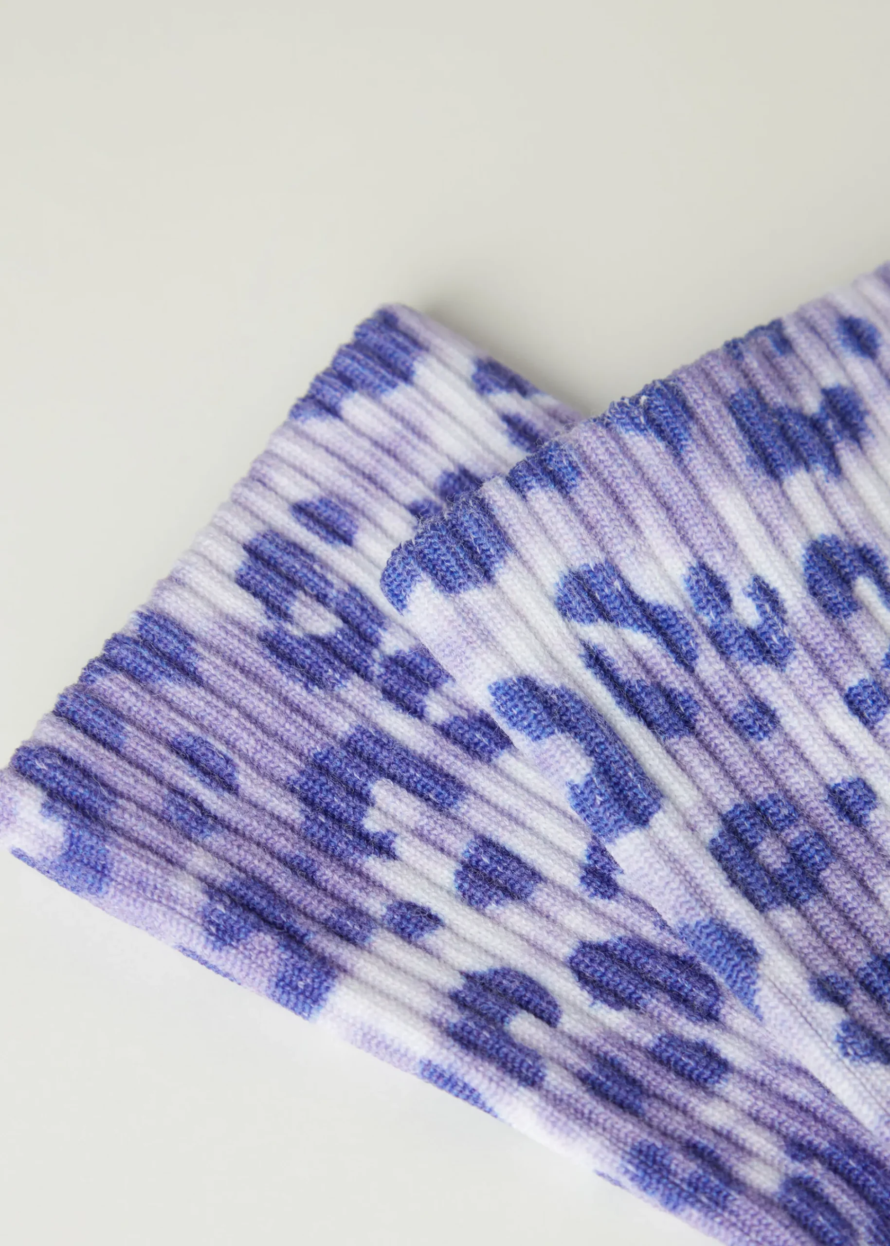 Short Socks^Calzedonia Animal Print Short Socks 9687 - Lilac Animal Print