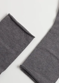 Short Socks^Calzedonia Ankle Socks With Cashmere 042 - Mid Grey Blend
