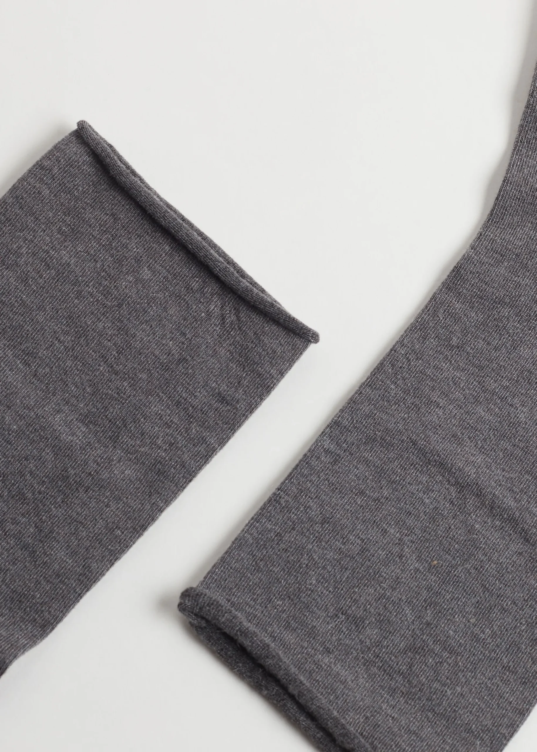 Short Socks^Calzedonia Ankle Socks With Cashmere 042 - Mid Grey Blend