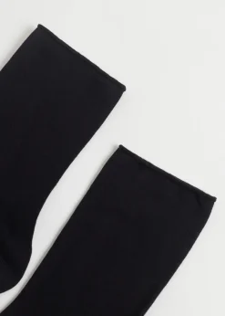 Short Socks^Calzedonia Ankle Socks With Cashmere 019 - Black