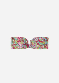 Bikini^Calzedonia Bandeau Bikini Top Londra 517C - Geometric Print