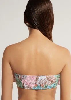Bikini^Calzedonia Bandeau Bikini Top Saint Tropez 523C - Cachemire