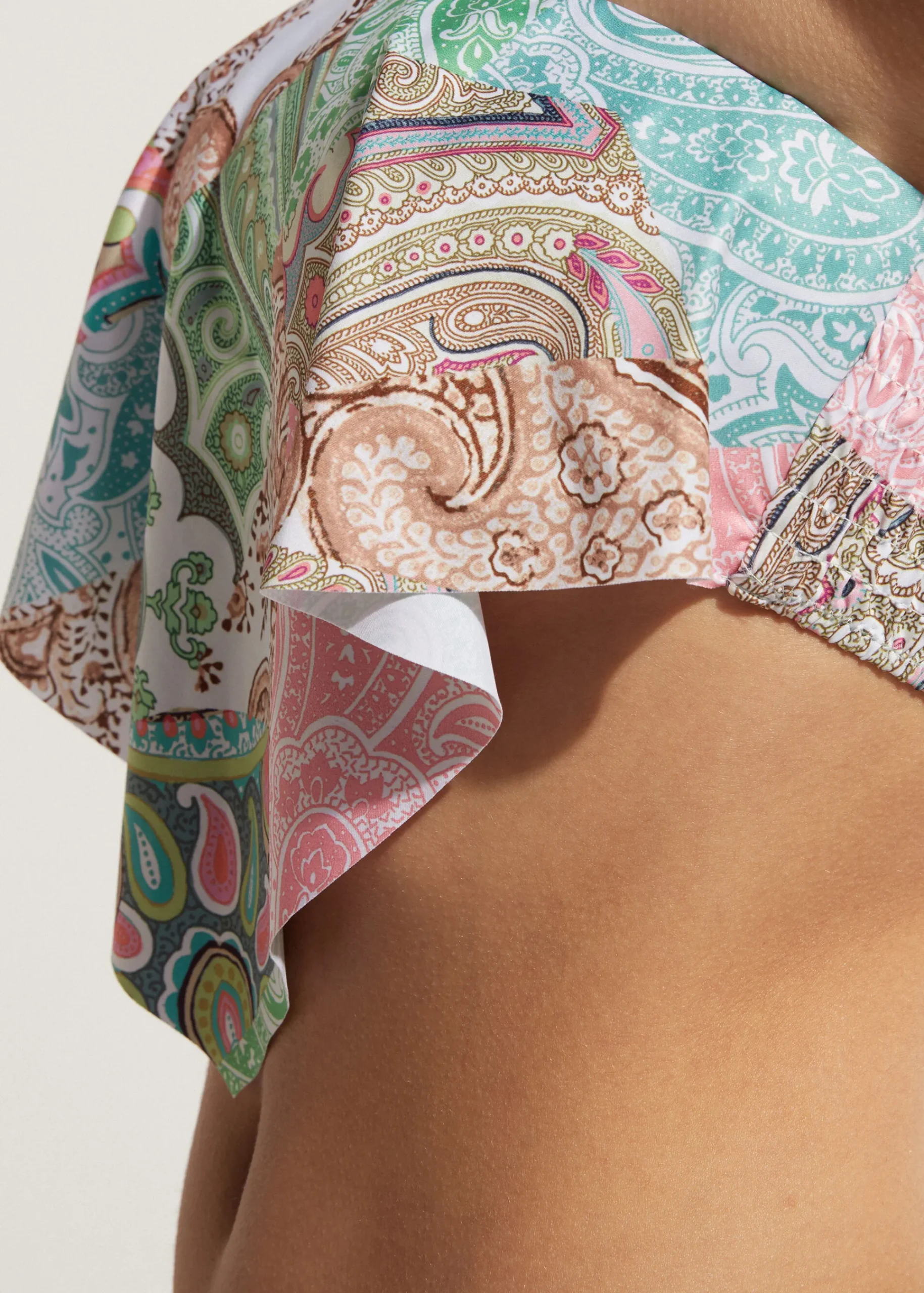Bikini^Calzedonia Bandeau Bikini Top Saint Tropez 523C - Cachemire
