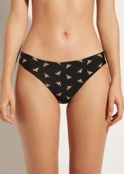 Bikini^Calzedonia Bikini Bottoms Atene 715C - Golden Flies