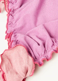 Swimwear And Bikinis^Calzedonia Bikini Bottoms Lame Girls' Lisbona 692C - Patchwork Pink