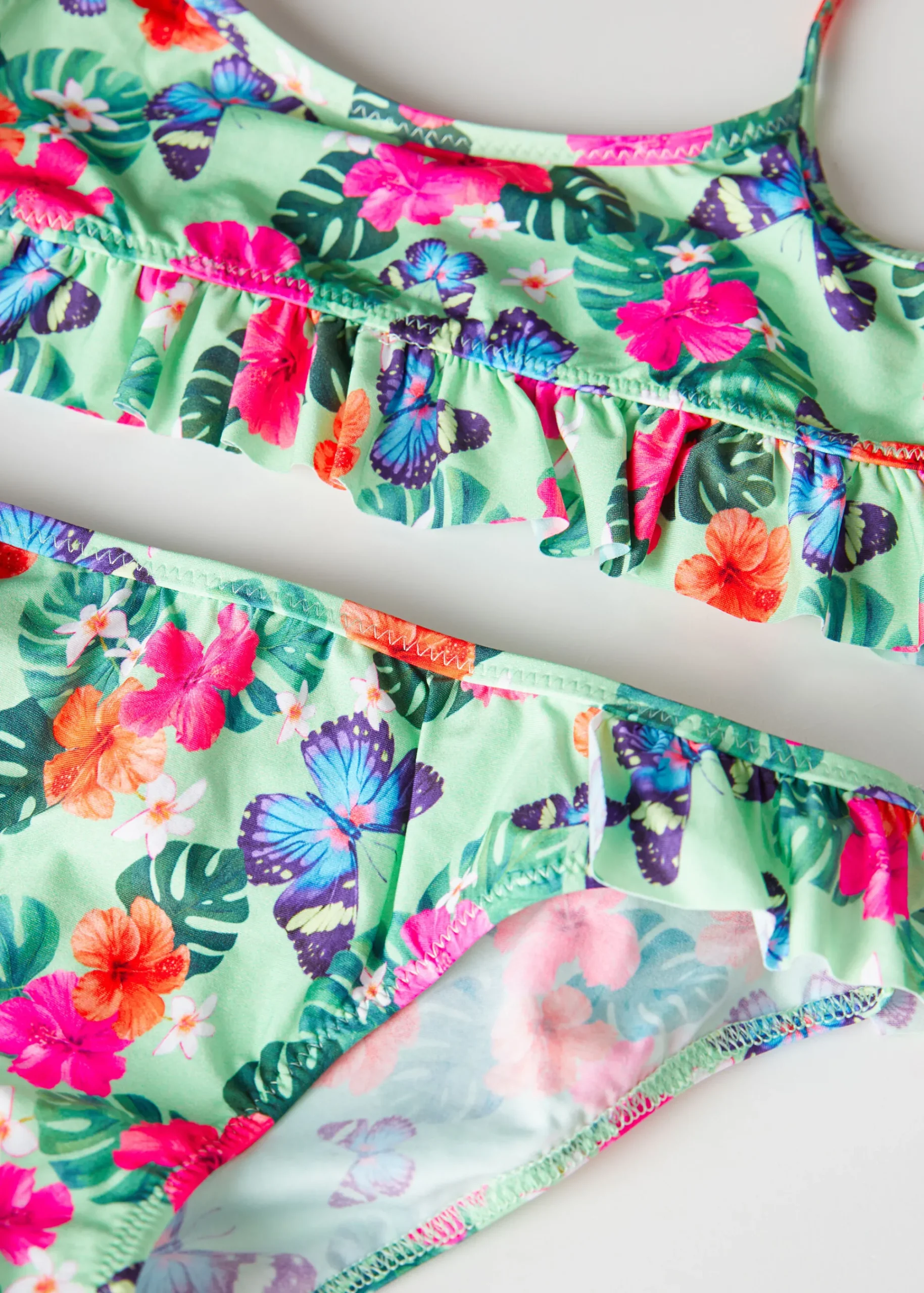 Swimwear And Bikinis^Calzedonia Bikini Girls' Malibu 638C - Butterfly Patterns
