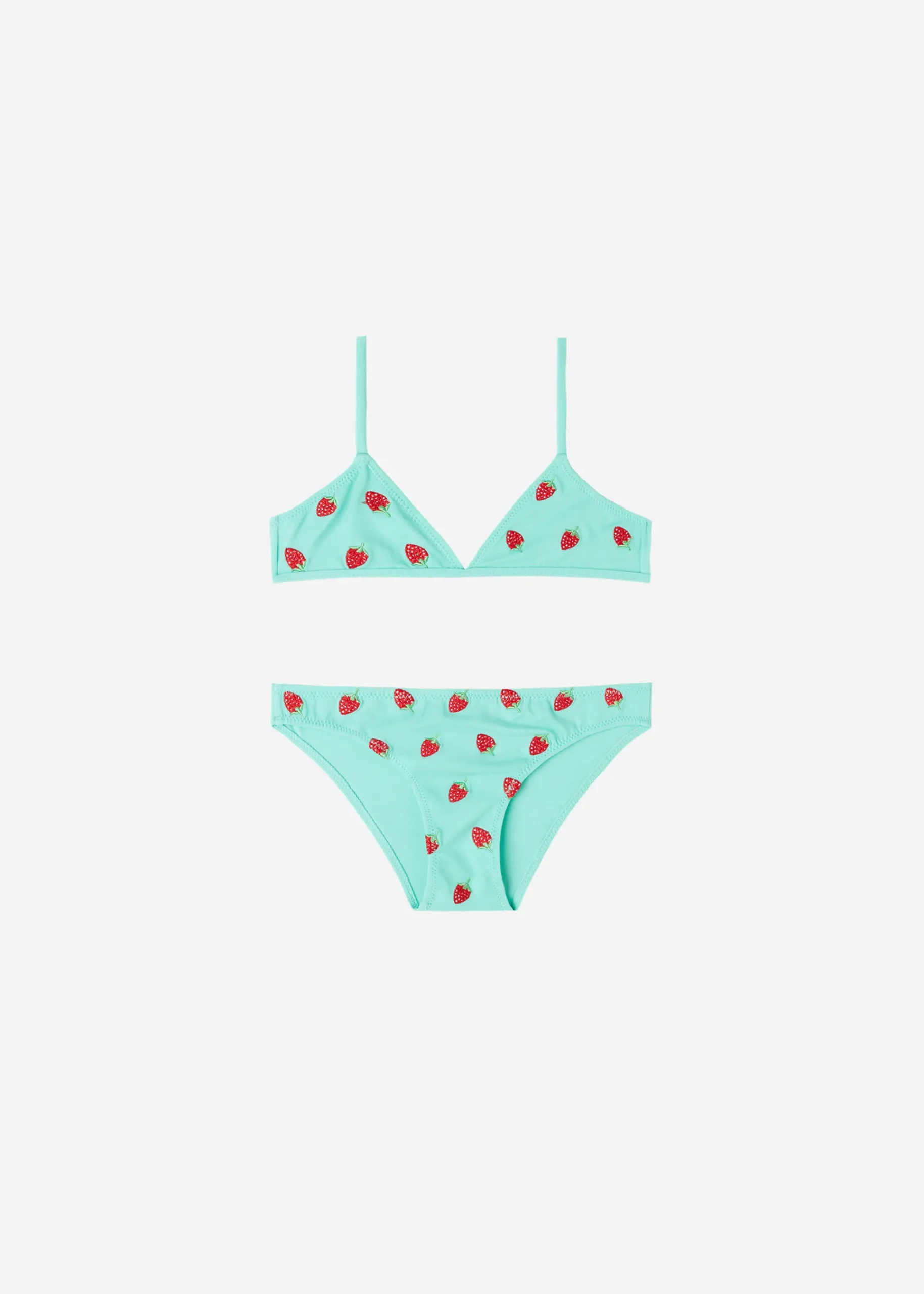Swimwear And Bikinis^Calzedonia Bikini Strawberry Girls' Elsa 718C - Strawberries