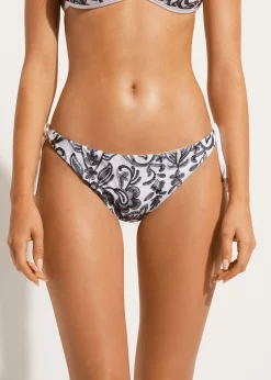 Bikini^Calzedonia Bow Brazilian Bikini Bottoms Zanzibar 683C - Retro Cashmere