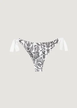 Bikini^Calzedonia Bow Brazilian Bikini Bottoms Zanzibar 683C - Retro Cashmere