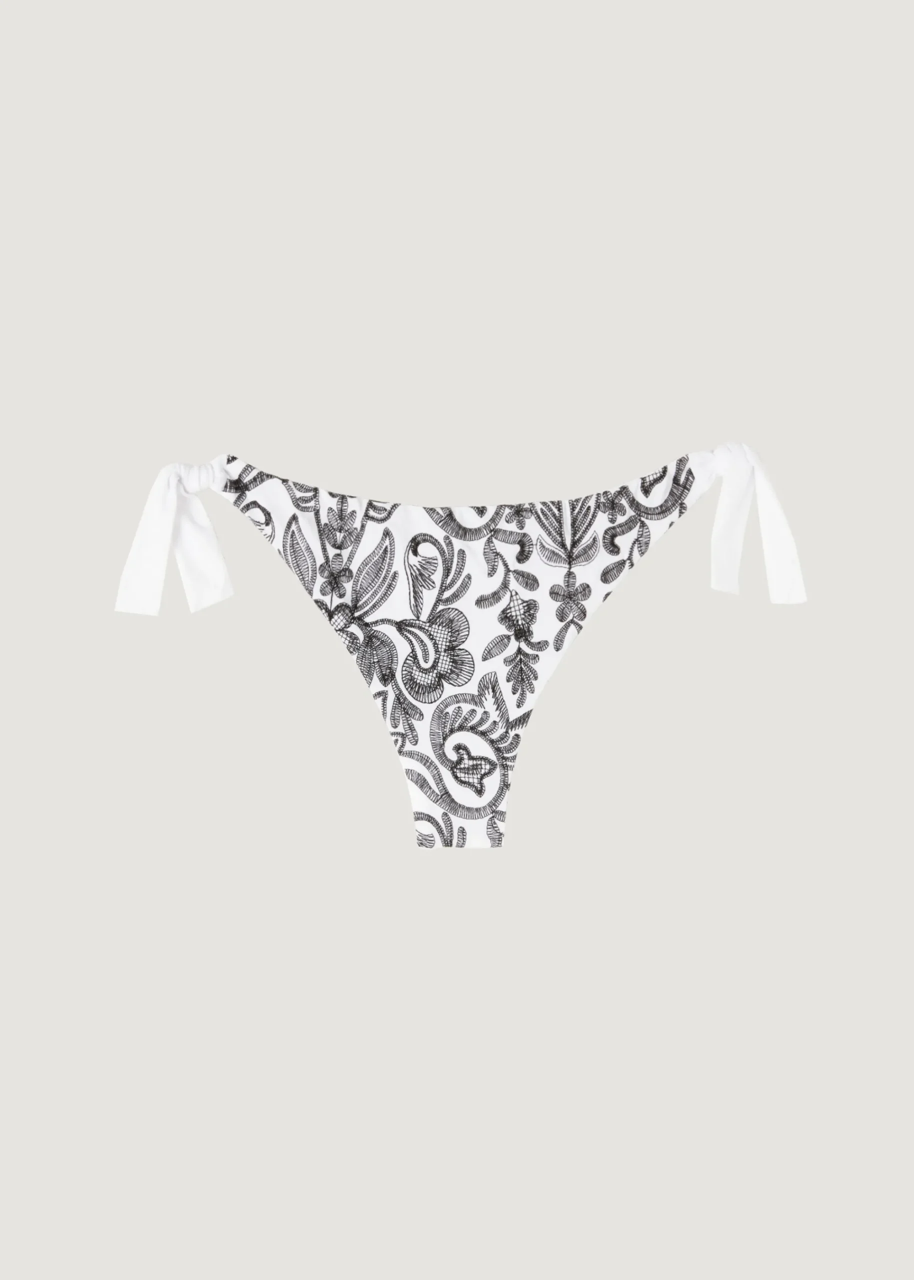 Bikini^Calzedonia Bow Brazilian Bikini Bottoms Zanzibar 683C - Retro Cashmere