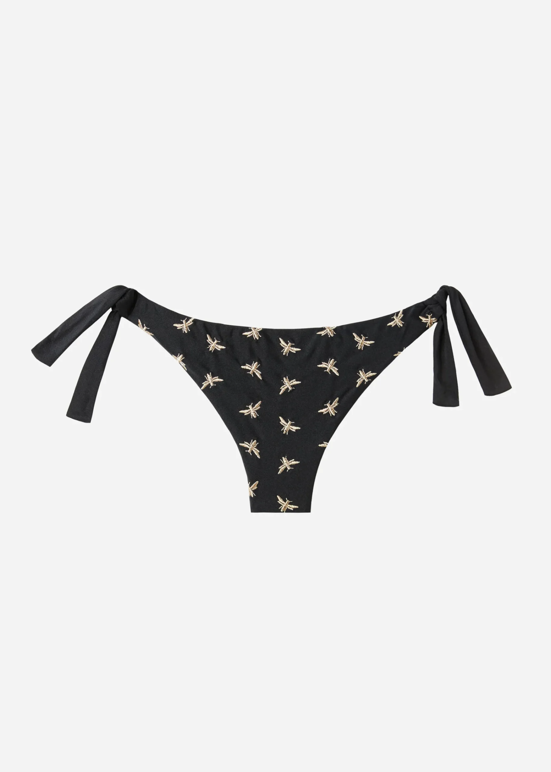 Bikini^Calzedonia Bow Brazilian Bikini Bottoms Atene 715C - Golden Flies