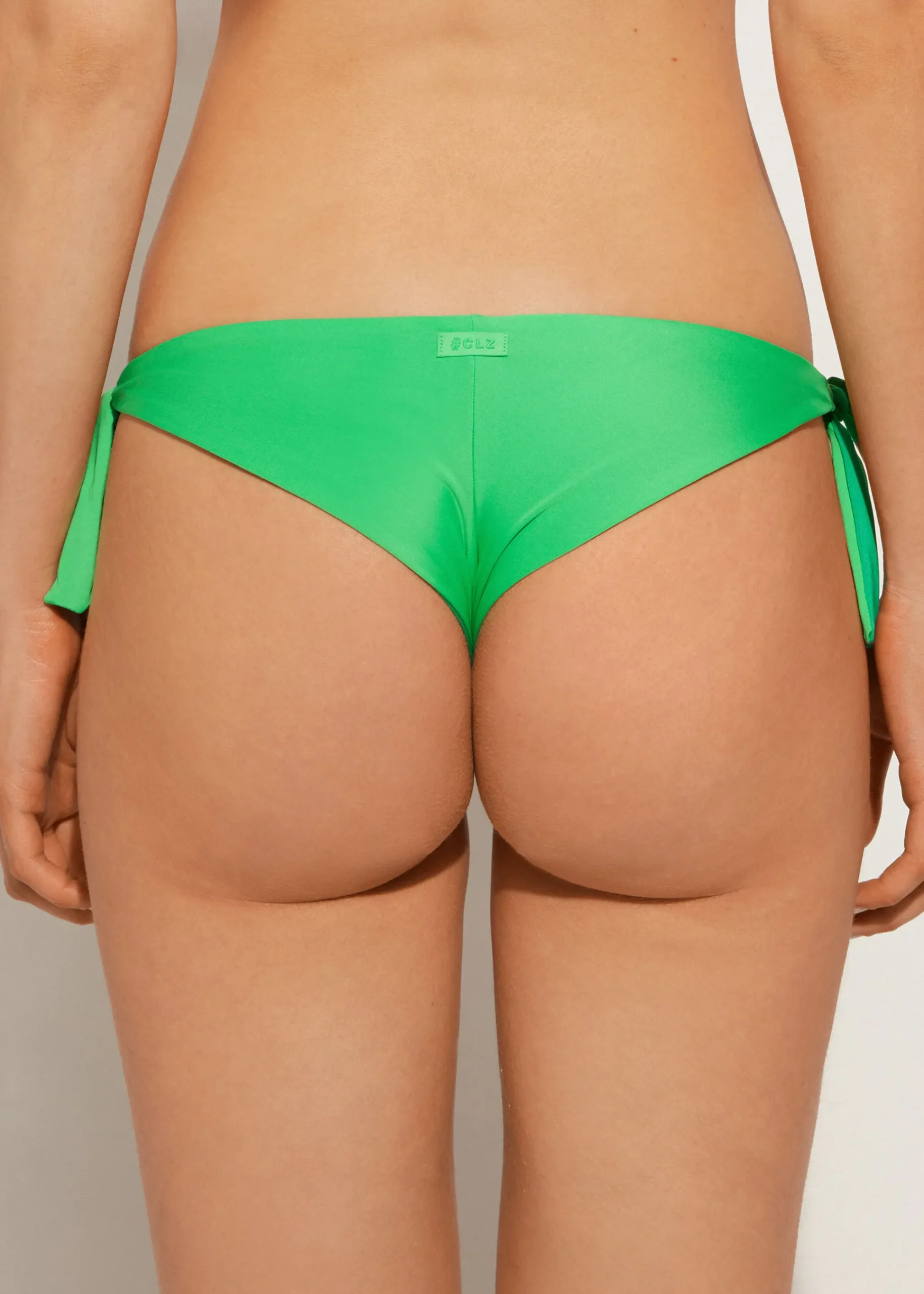 Bikini^Calzedonia Bow Brazilian Bikini Bottoms Indonesia 615C - Shiny Green