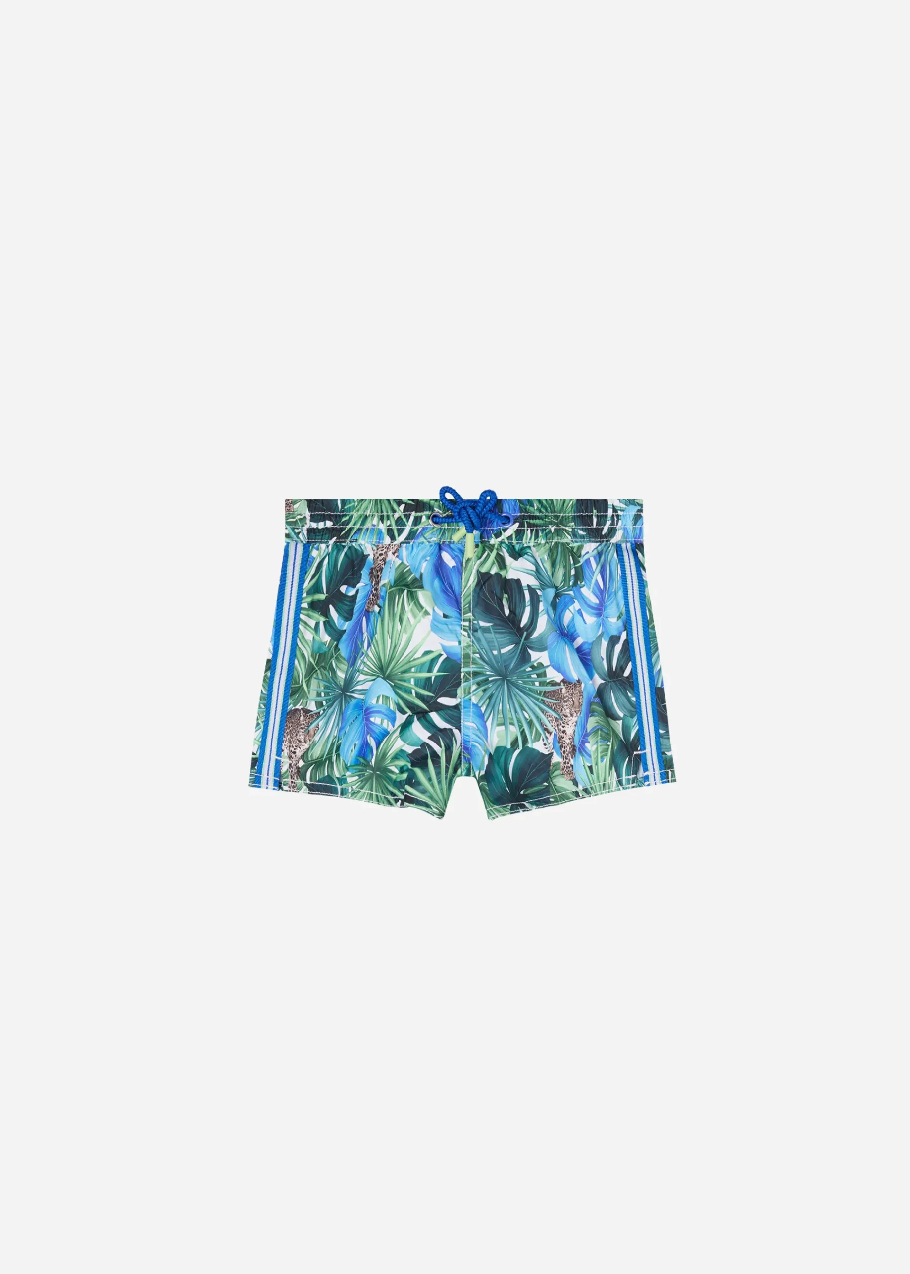 Swimwear^Calzedonia Boys' Boxer Swim Shorts Ibiza 678C - Jungle Pattern