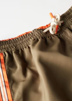 Swimwear^Calzedonia Boys' Boxer Swim Shorts Ibiza Eco 668C - Savannah Green Panel