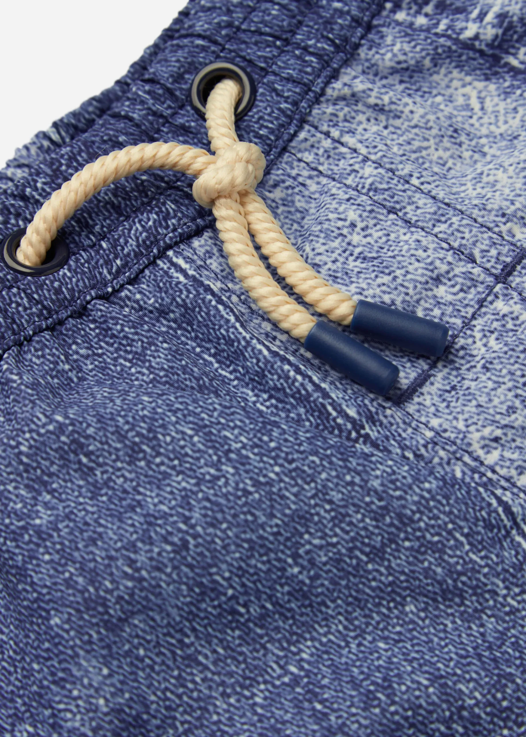 Swimwear^Calzedonia Boys' Swimming Trunks Formentera 658C - Denim Blue Patchwork
