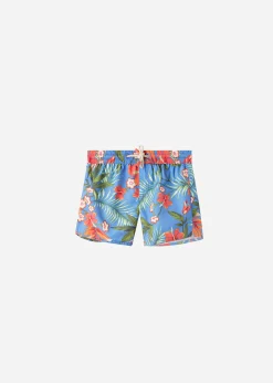 Swimwear^Calzedonia Boys' Swimming Trunks Formentera 642C - Jungle Flowers