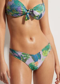Bikini^Calzedonia Brasilia High-Leg Brazilian Bikini Bottoms 477C - Tropical Lilac