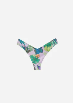 Bikini^Calzedonia Brasilia High-Leg Brazilian Bikini Bottoms 477C - Tropical Lilac