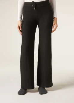 Trousers^Calzedonia Cashmere Palazzo Leggings 019 - Black