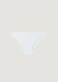 Bikini^Calzedonia Chevron Bikini Bottoms Casablanca 628C - White 3D