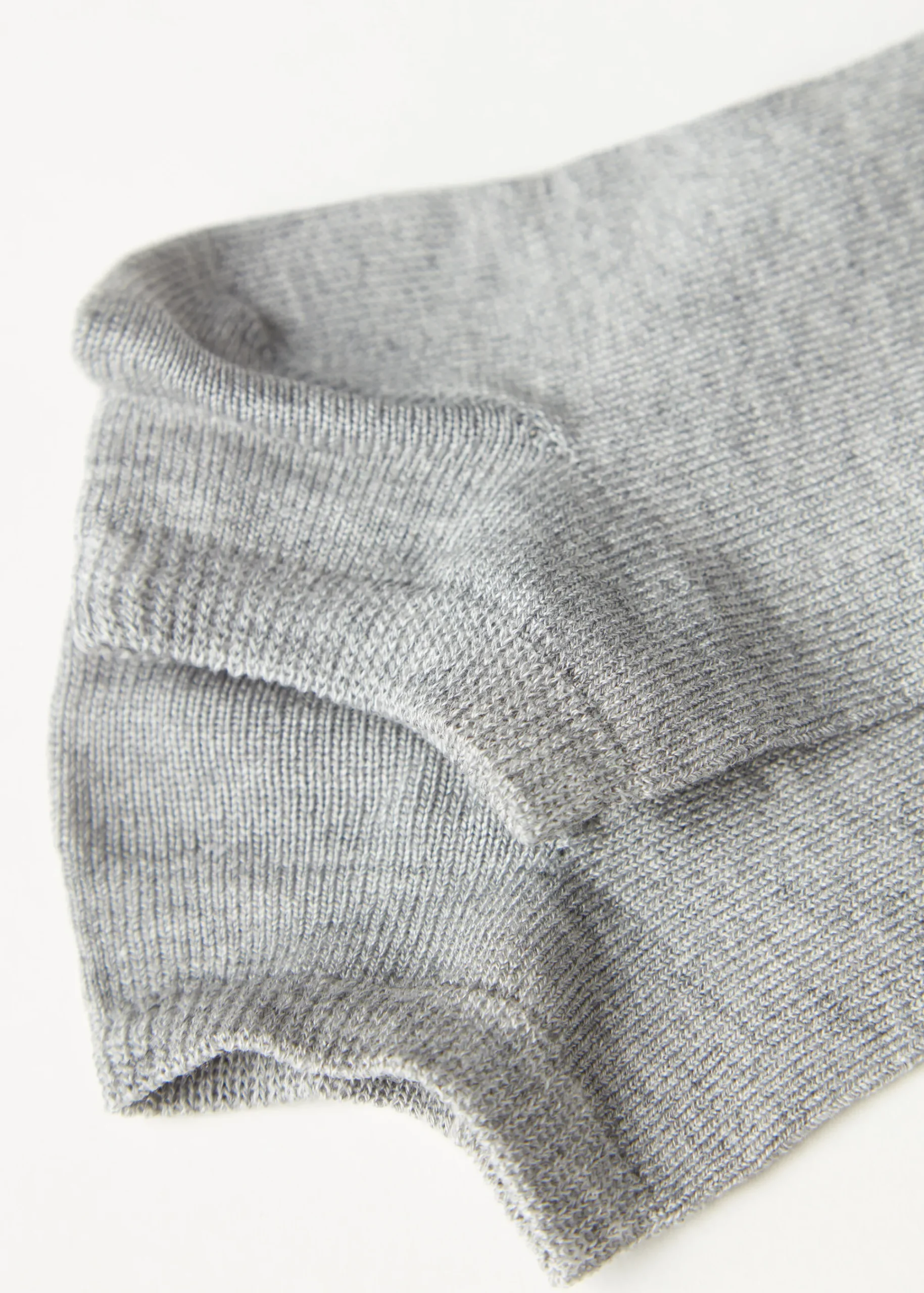 Short Socks^Calzedonia Children's Light Cotton Ankle Socks 408 - Grey Fleece