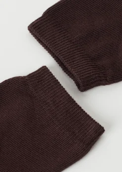 Short Socks^Calzedonia Children's Short Cotton Socks With Fresh Feet Breathable Material 189 - Chocolate