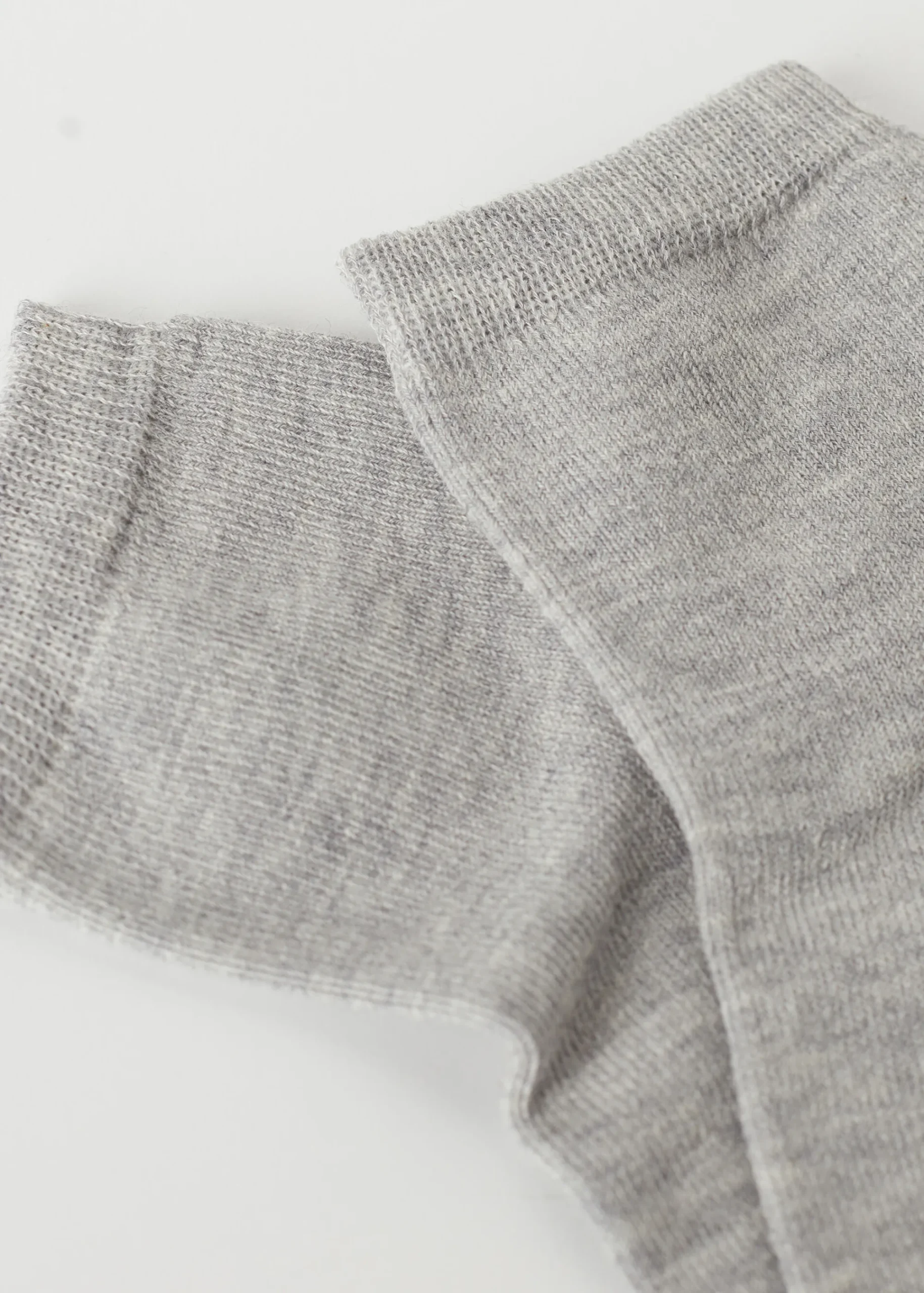 Short Socks^Calzedonia Children's Short Light Cotton Socks 408 - Grey Fleece
