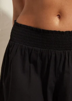 Beachwear^Calzedonia Cotton Shorts 06 - Black