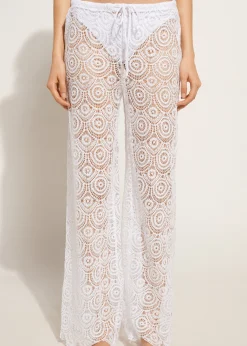 Beachwear^Calzedonia Crochet Trousers 001 - White