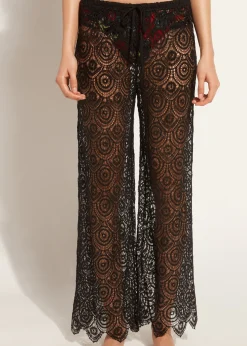 Beachwear^Calzedonia Crochet Trousers 06 - Black