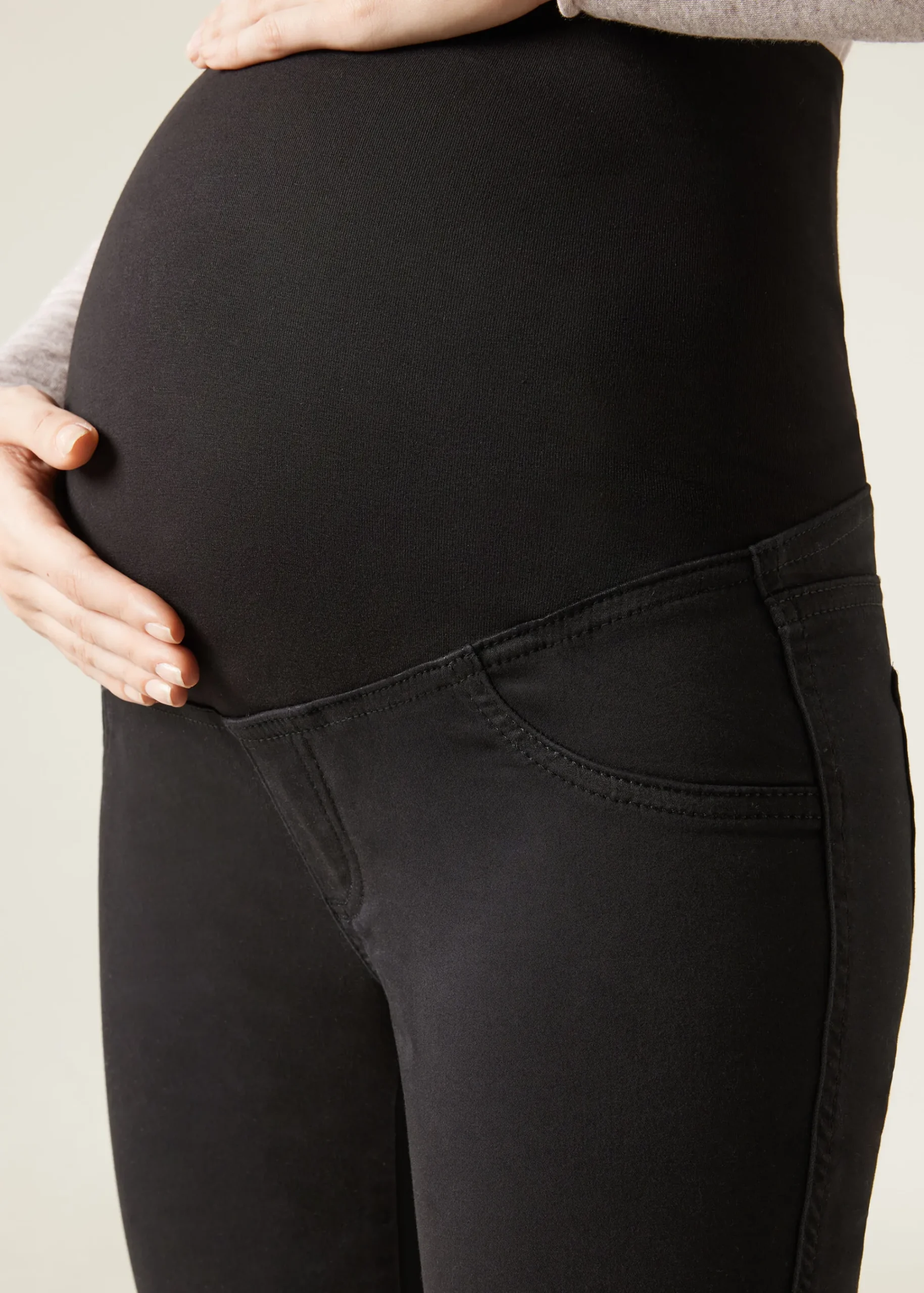 Premaman^Calzedonia Denim Maternity Leggings 3293 - Black Denim