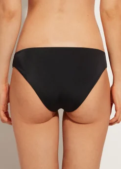 Bikini^Calzedonia Diamante Bikini Bottoms Shanghai 623C - Black Rhinestone