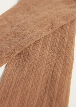Short Socks^Calzedonia Diamond Pattern Eco Ankle Socks 5069 - Eco Rombi Verticali Nude