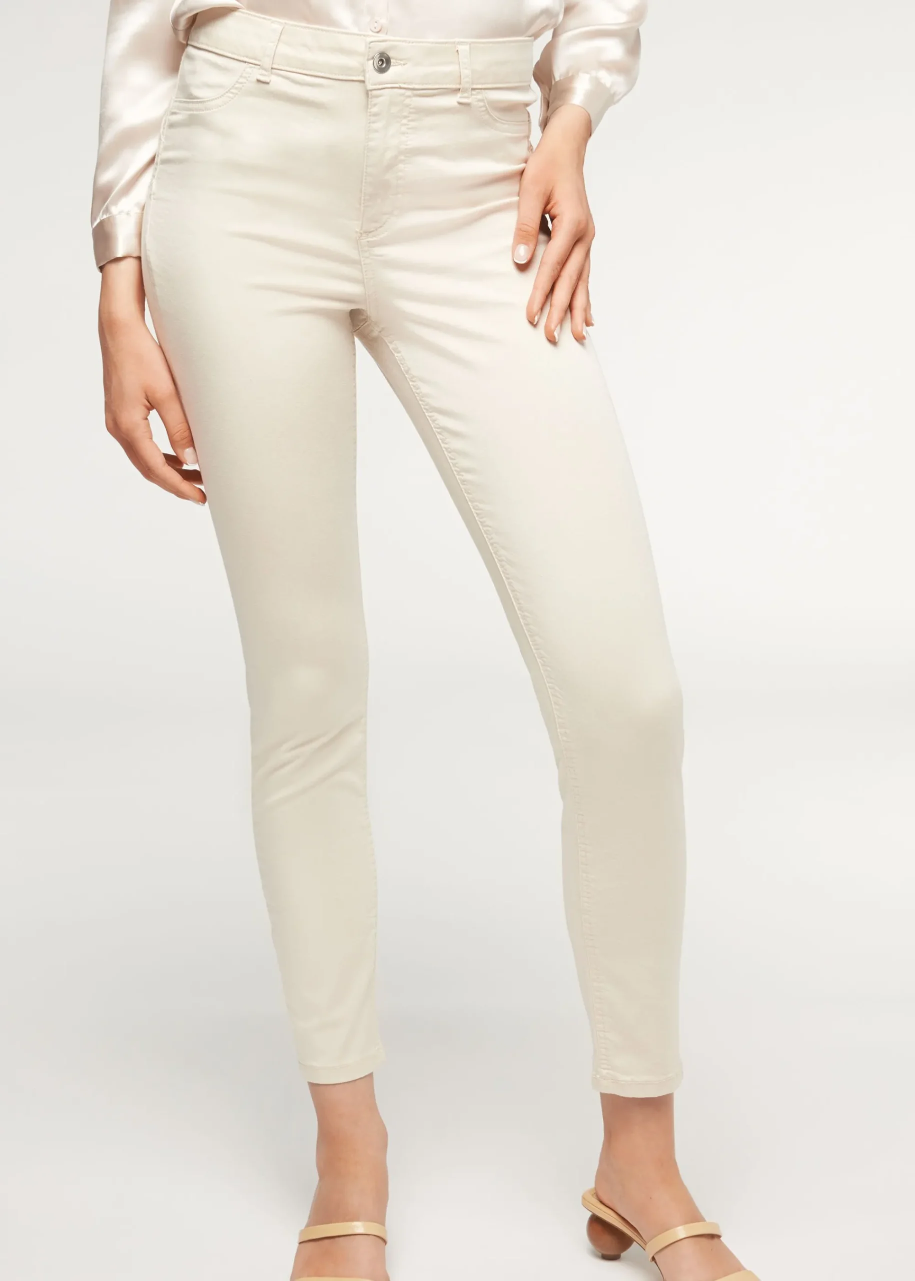 Jeans^Calzedonia Eco Light Denim Push Up Jeans 5014 - Sand-Colored Beige
